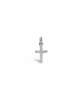 Stia Jewelry Pavé Cross Add On Charm