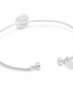 Stia Jewelry Power Of Attraction Bracelet 3 Stone CZ - Silver