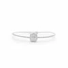 Stia Jewelry Power Of Attraction Bracelet Pavé Rope Cushion - Silver