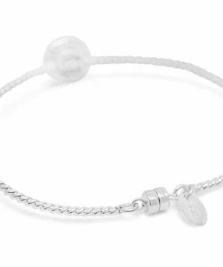 Stia Jewelry Power Of Attraction Bracelet Pavé Rope Cushion - Silver
