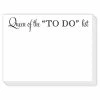 Roseannebeck Mini Slab Pad - Queen Of The “To Do” List Stationery