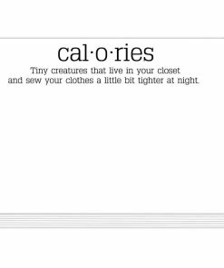 Roseannebeck Mini Slab Pad - Cal-o-ries Stationery