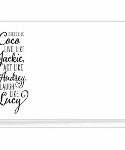 Roseannebeck Mini Slab Pad - Dress Like Coco Live Like Jackie