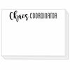 Roseannebeck Mini Slab Pad - Chaos Coordinator Stationery