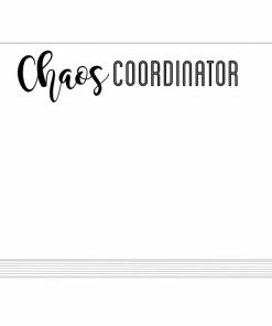 Roseannebeck Mini Slab Pad - Chaos Coordinator Stationery