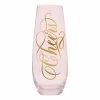 Slant 10 Oz Champagne Flute - Cheers (Pink)