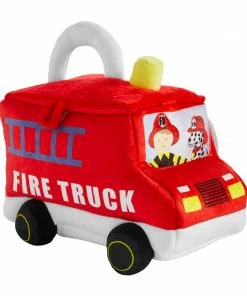 Mud Pie Baby Fire Truck Plush Set