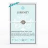 My Saint My Hero Serenity Blessing Bracelet - Metallic Silver Jewelry