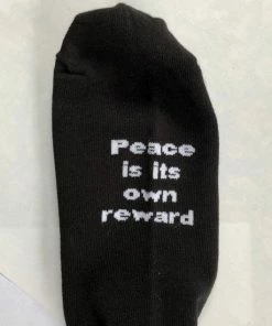 Maggie Stern Stitches Mahatma Gandhi Crew Socks