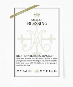 My Saint My Hero Stellar Blessings Night Sky Blessing Bracelet Jewelry