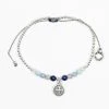My Saint My Hero Family Virtues Bracelet (Mixed Gemstones) - Silver Jewelry