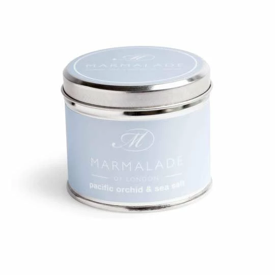 Marmalade Of London Gifts Pacific Orchid & Sea Salt Medium Tin Candle