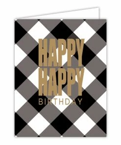 Roseannebeck Greeting Card - Happy Happy Birthday