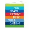 Roseannebeck Greeting Card - Fun Brave Patient Hero Wise Caring
