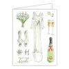 Roseannebeck Greeting Card - For The Bride (Bridal Icons)