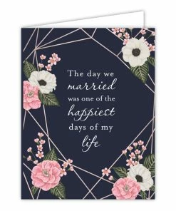 Roseannebeck Greeting Card - The Day We Married Was One Of The Happiest