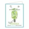 Roseannebeck Greeting Card - Best Wishes For A Speedy Recovery Handpainted Vespa Stationery