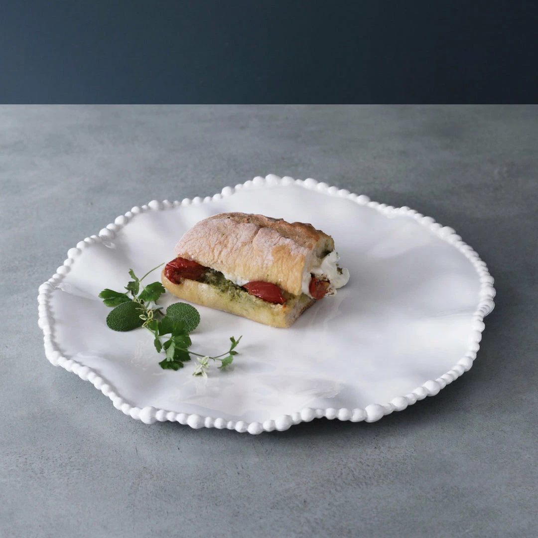 Beatriz Ball Tabletop VIDA Alegria 11" Dinner Plate Set Of 4 (White)