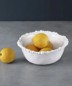 Beatriz Ball VIDA Alegria Cereal Bowl Set Of 4 (White) Tabletop