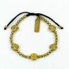 My Saint My Hero Benedictine Birthday Blessing Bracelet - Gold Jewelry