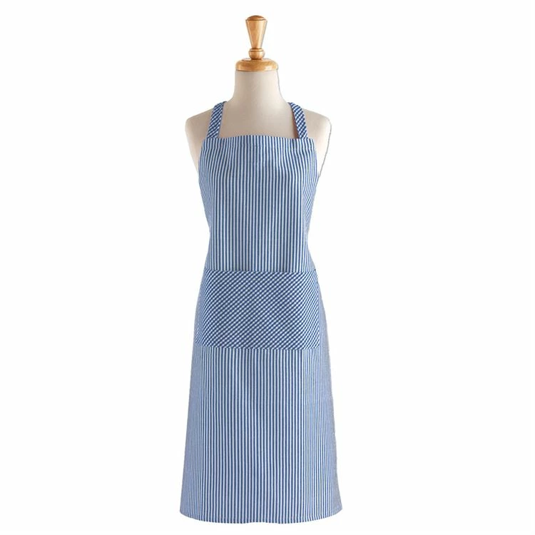 Design II French Blue Chef Stripe Apron Gifts