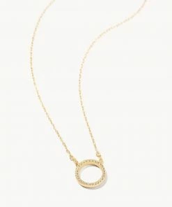 Spartina DL Eternity Necklace 16" Crystal Jewelry