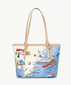 Spartina Down The Shore Small Tote With Zipper Bags