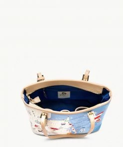 Spartina Down The Shore Small Tote With Zipper Bags