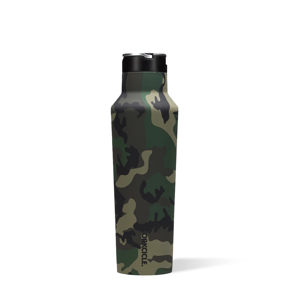 Corkcicle Drinkware Camo 20 Oz Sport Canteen