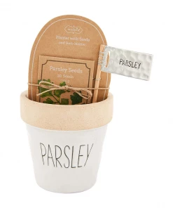 Mud Pie Parsley Planter Set