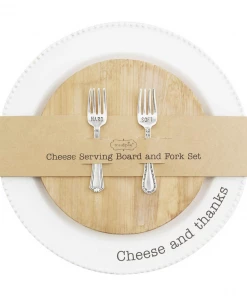 Mud Pie Tabletop Cheese Plate And Board Set