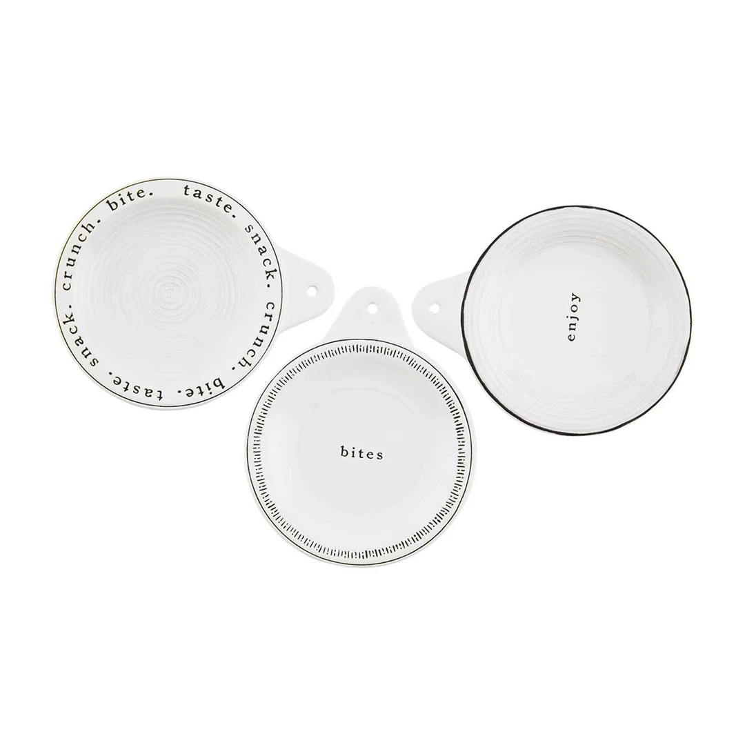 Mud Pie Dipping Dish Set Tabletop