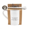 Mud Pie Drinkware In Memory Mug Scoop Set