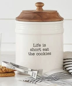Mud Pie Tabletop Circa Cookie Jar Set
