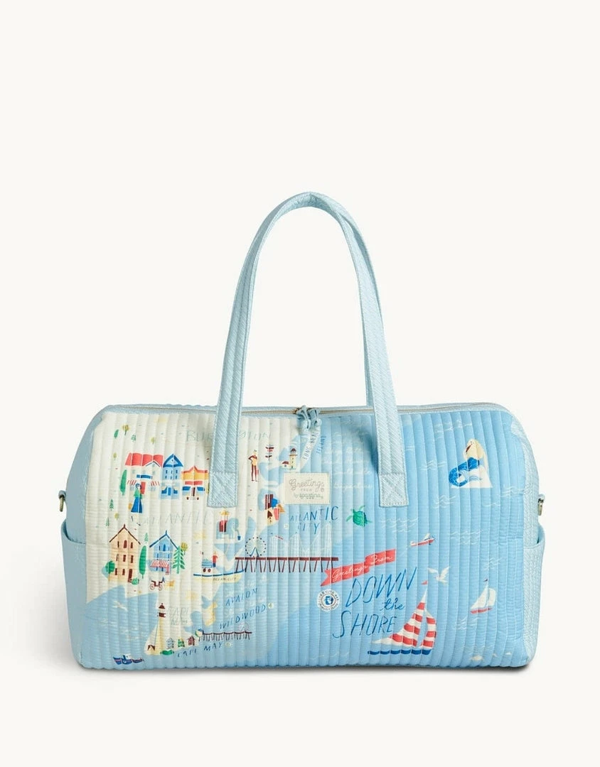 Spartina Down The Shore Quilted Duffle Bags