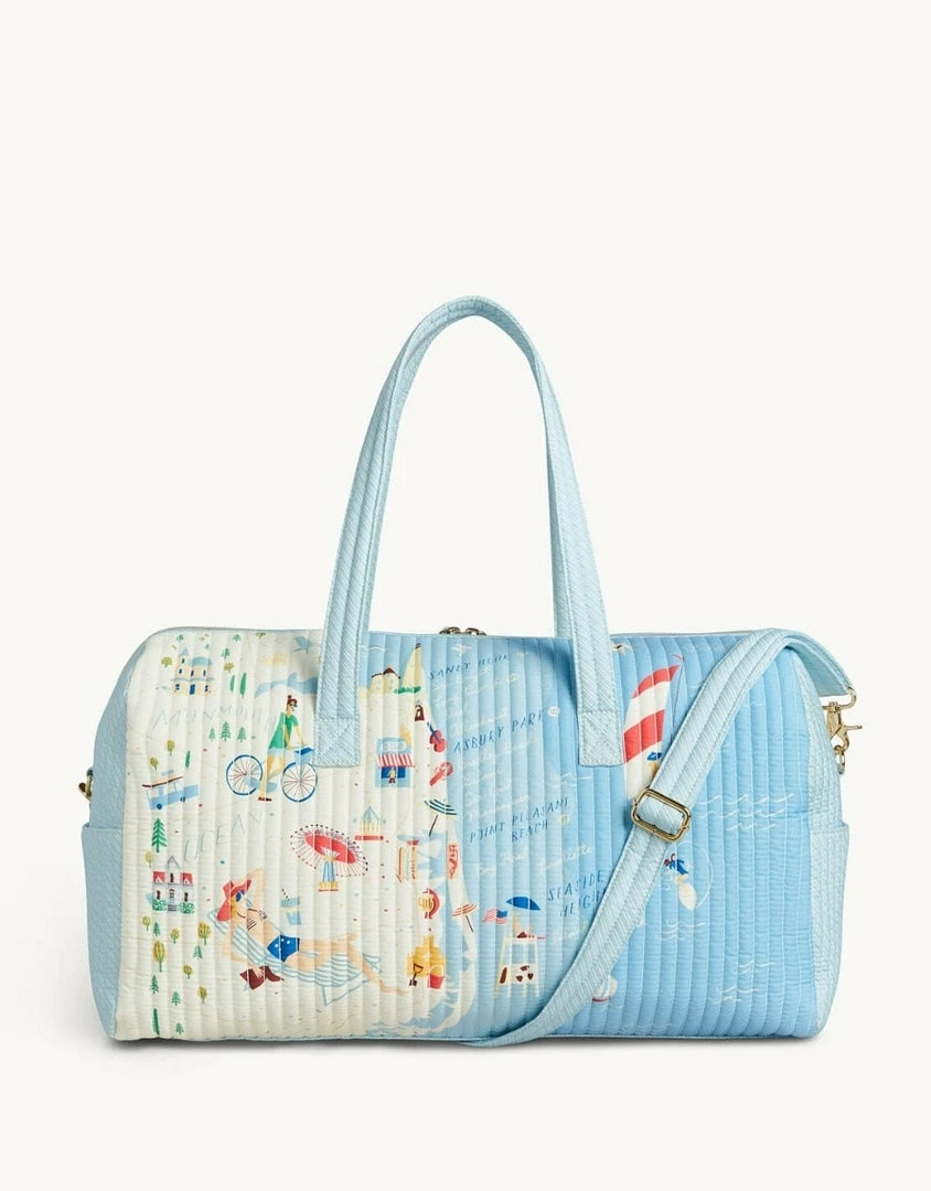 Spartina Down The Shore Quilted Duffle Bags