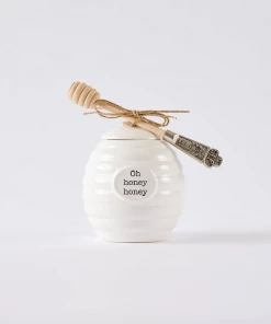 Mud Pie Gifts Circa Honey Pot Set