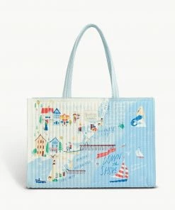 Spartina Down The Shore Quilted Market Tote Bags