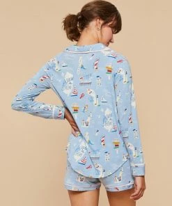 Spartina Apparel Down The Shore Pajama Top