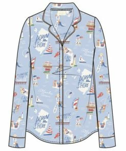 Spartina Apparel Down The Shore Pajama Top