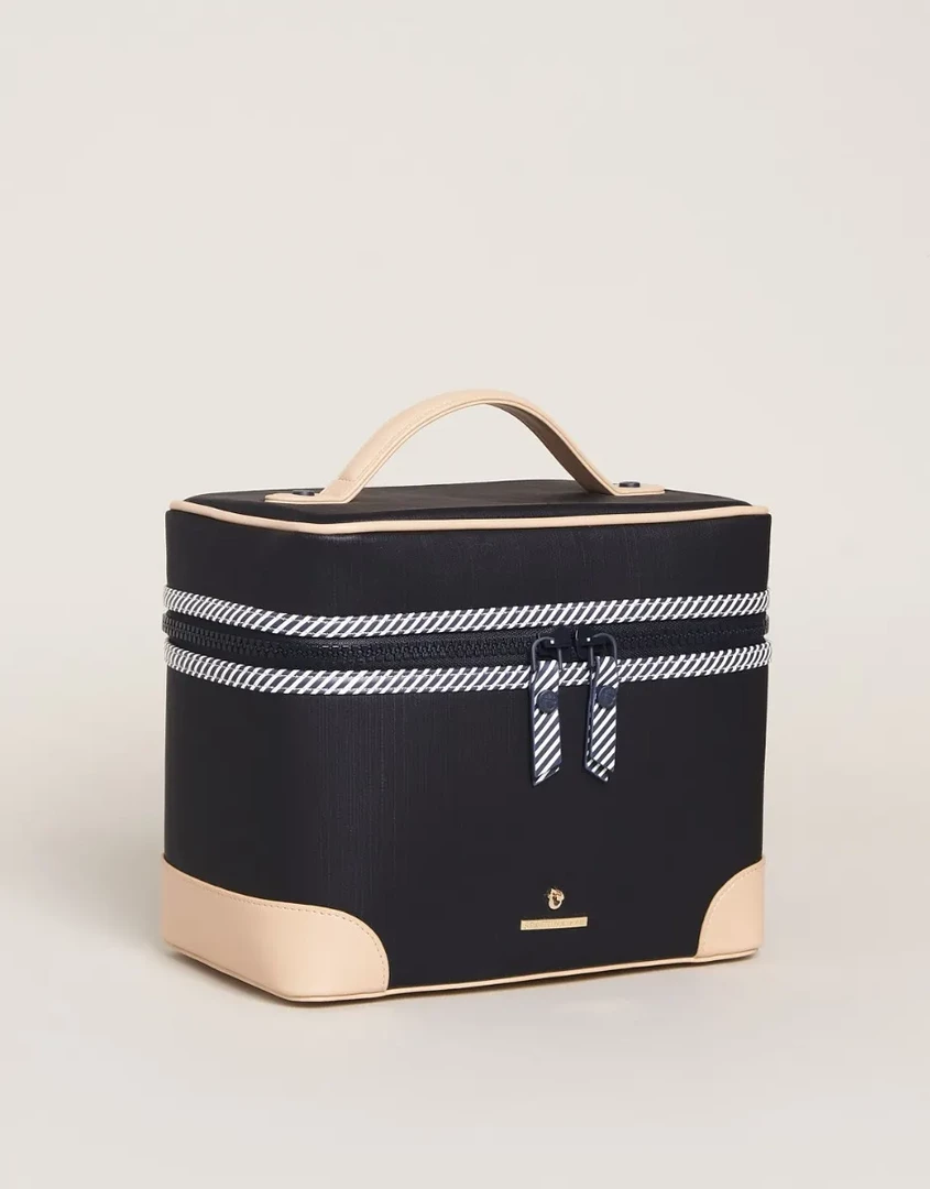 Spartina Armada Train Case Midnight Navy Bags