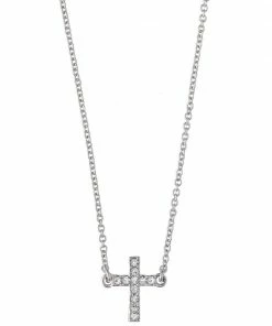 Spartina Jewelry Sea La Vie - 18" Have Faith/Cross SIL