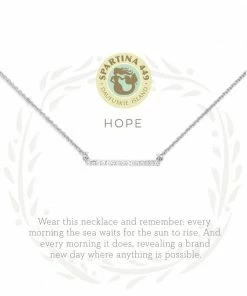 Spartina Jewelry Sea La Vie - 18" Hope/Horizon SIL