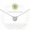 Spartina Jewelry Sea La Vie - 18" Adventure/Compass SIL
