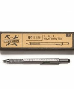 Two's Company 6-in-1 Multi-Tool Pen In Gift Box