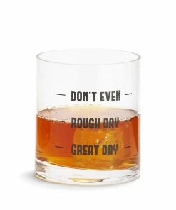 Two's Company Double Old Fashioned Glass - Don't Even Drinkware