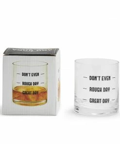 Two's Company Double Old Fashioned Glass - Don't Even Drinkware