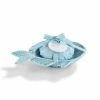 Two's Company Fish Soap Dish With Ocean Mist Scented French Milled Soap