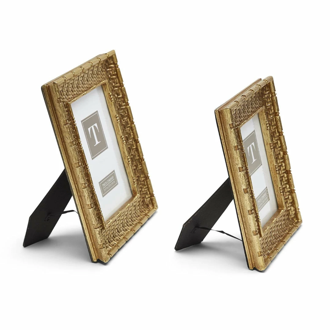 Two's Company Gold Weave Frame - Small Frames