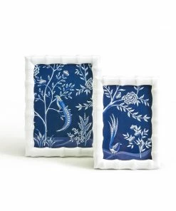 Two's Company Frames Aviary High Gloss Faux Bamboo Photo Frame (5X7)